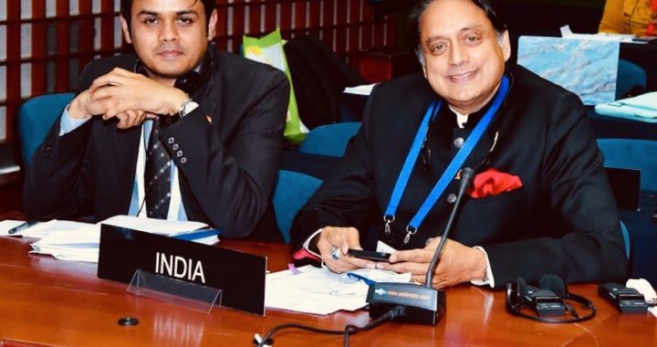 Shashi Tharoor dilutes Pakistan's condition in Inter Parliamentary Union meeting