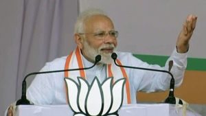 PM Modi surrounds Congress and NCP on 'Article 370' issue