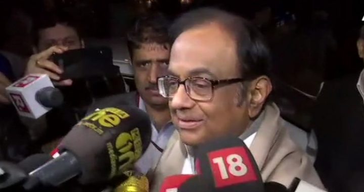 What did Chidambaram say after coming out of jail?