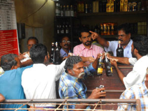 CM who takes care of alcoholics in lockdown